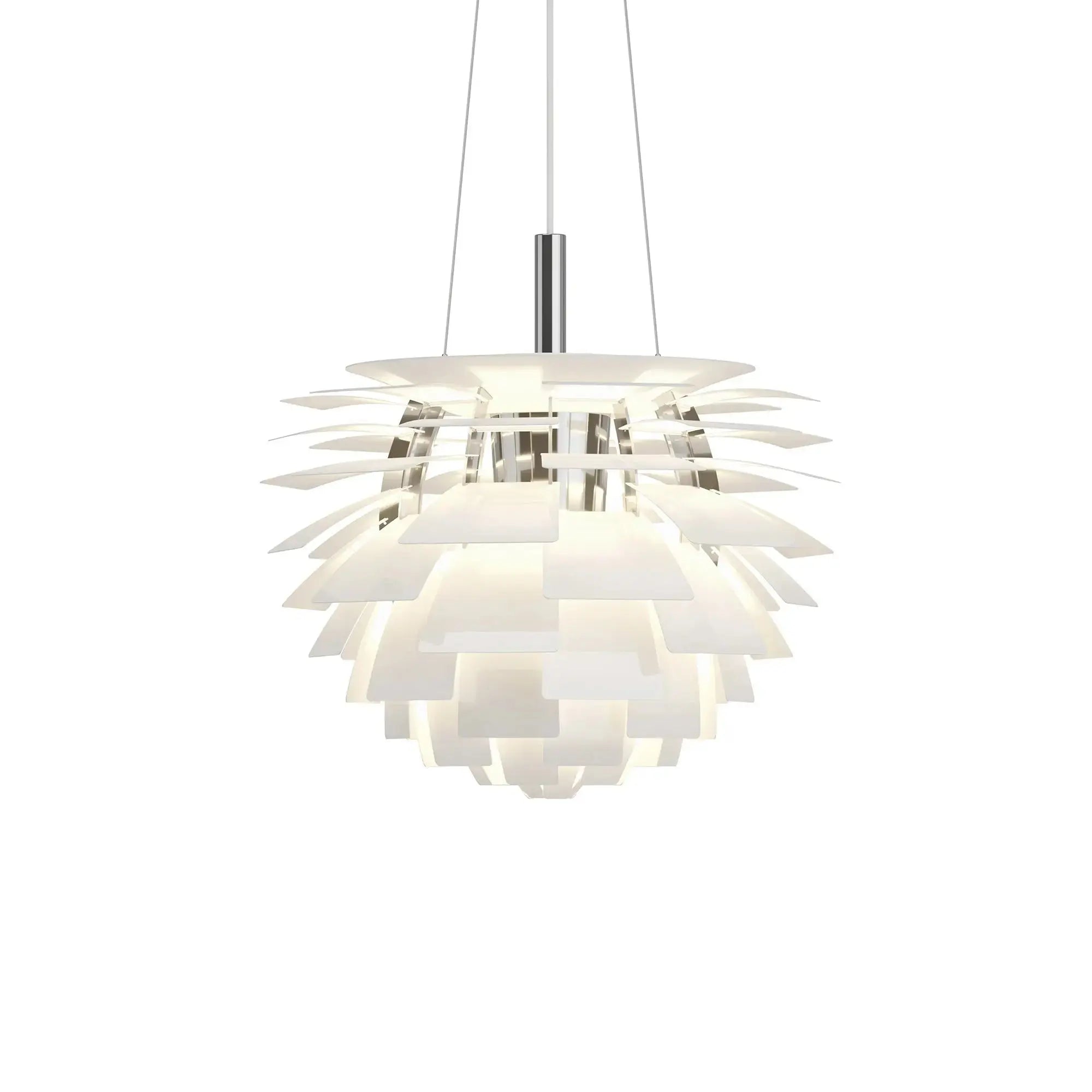 Louis Poulsen PH Artichoke riippuvalaisin Ø48cm valkoinen Louis Poulsen