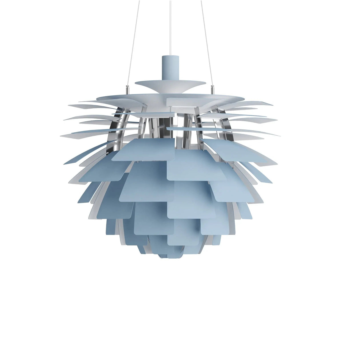 Louis Poulsen PH Artichoke Ø60 riippuvalaisin sininen/kromi Louis Poulsen