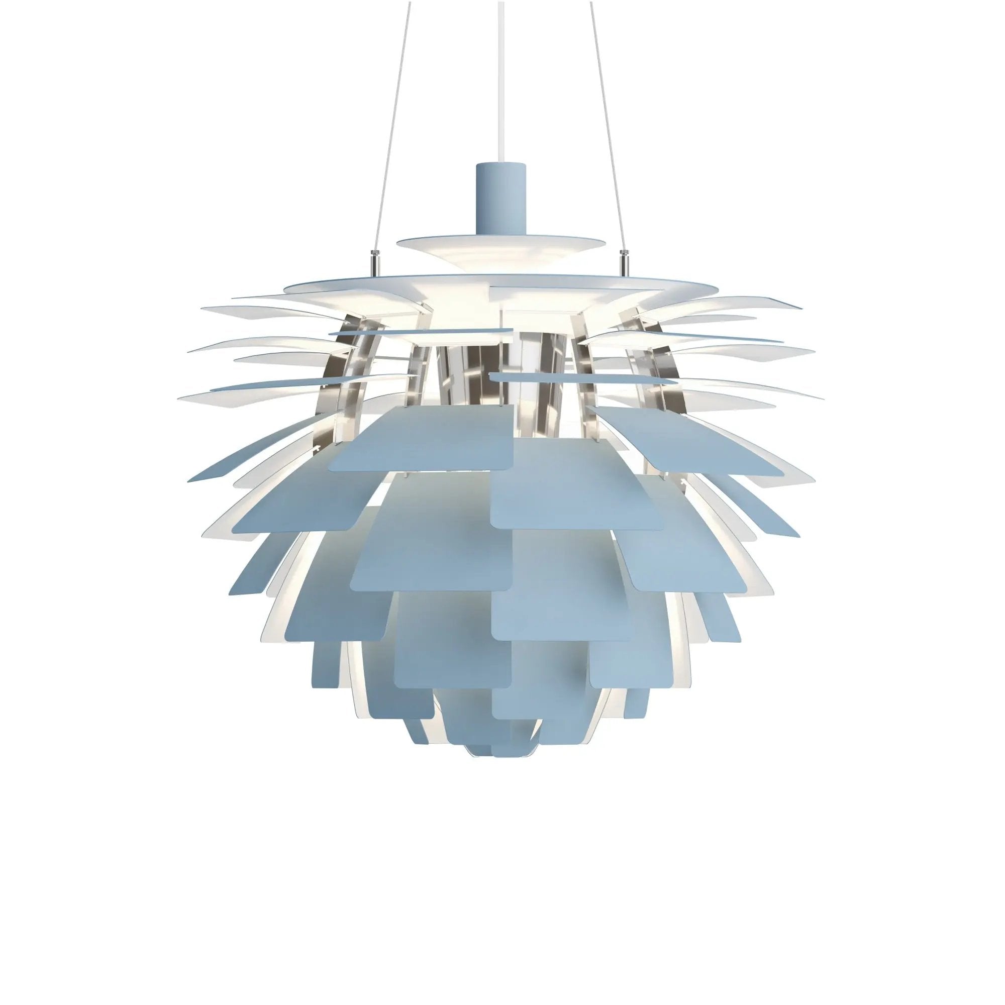 Louis Poulsen PH Artichoke Ø60 riippuvalaisin sininen/kromi Louis Poulsen