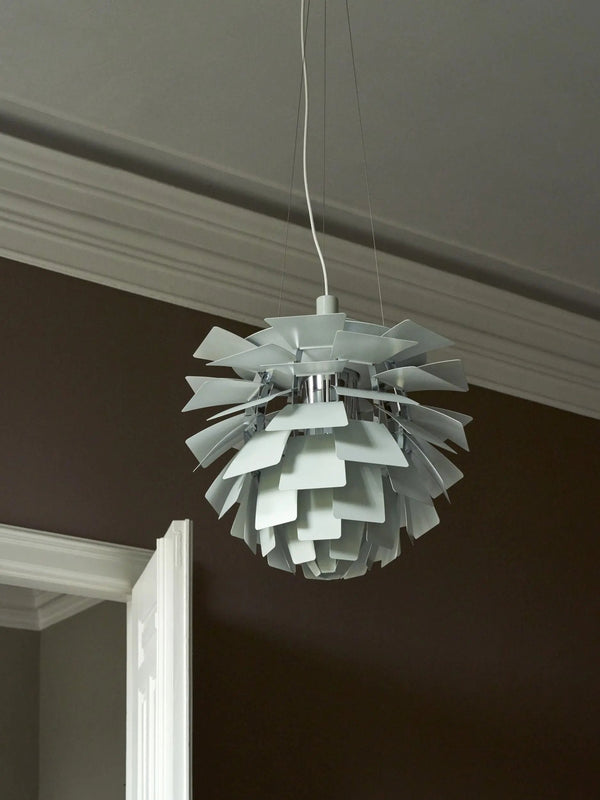 Louis Poulsen PH Artichoke Ø48 riippuvalaisin vihreä/kromi Louis Poulsen