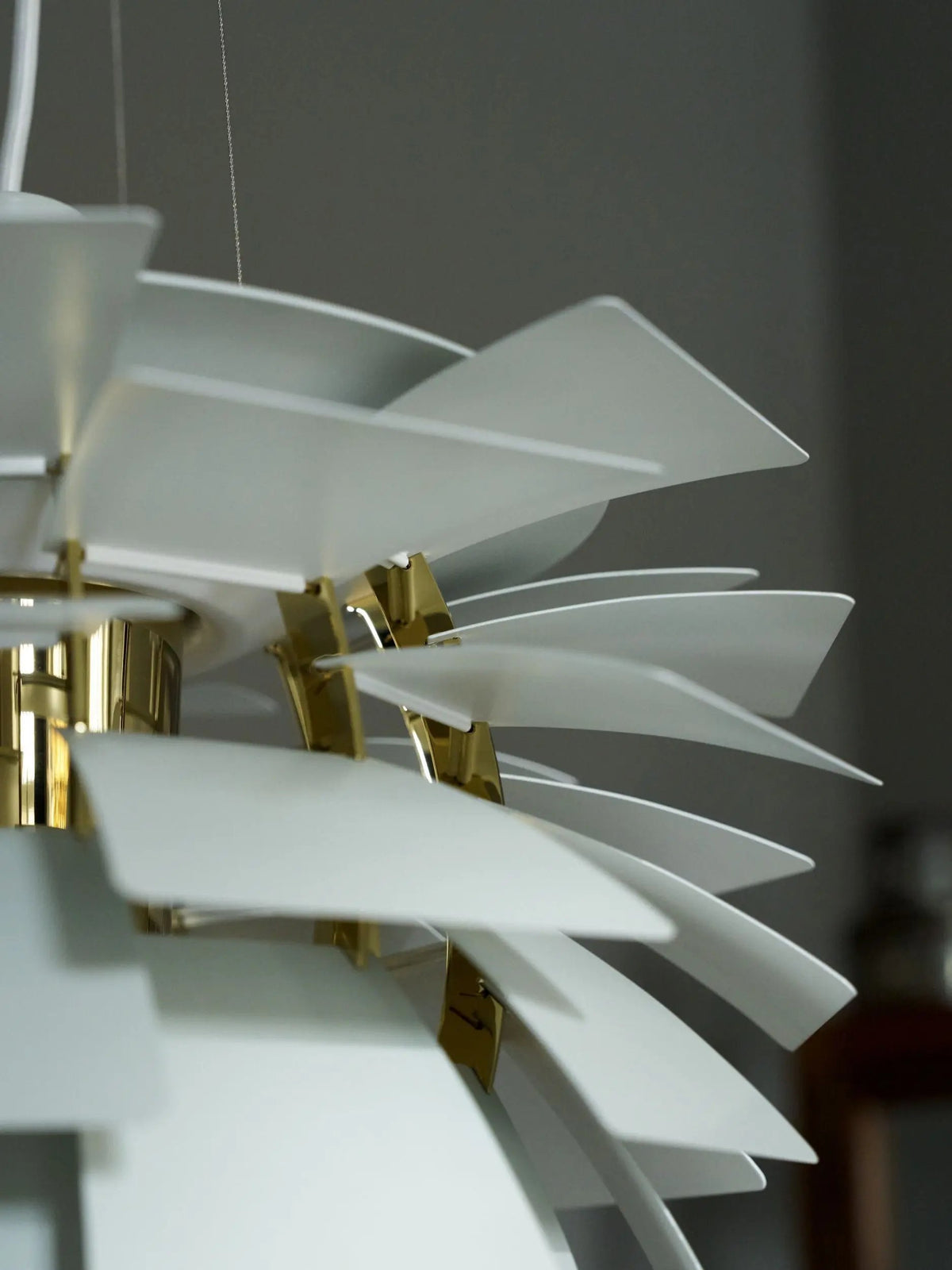 Louis Poulsen PH Artichoke Ø48 riippuvalaisin vihreä/messinki Louis Poulsen