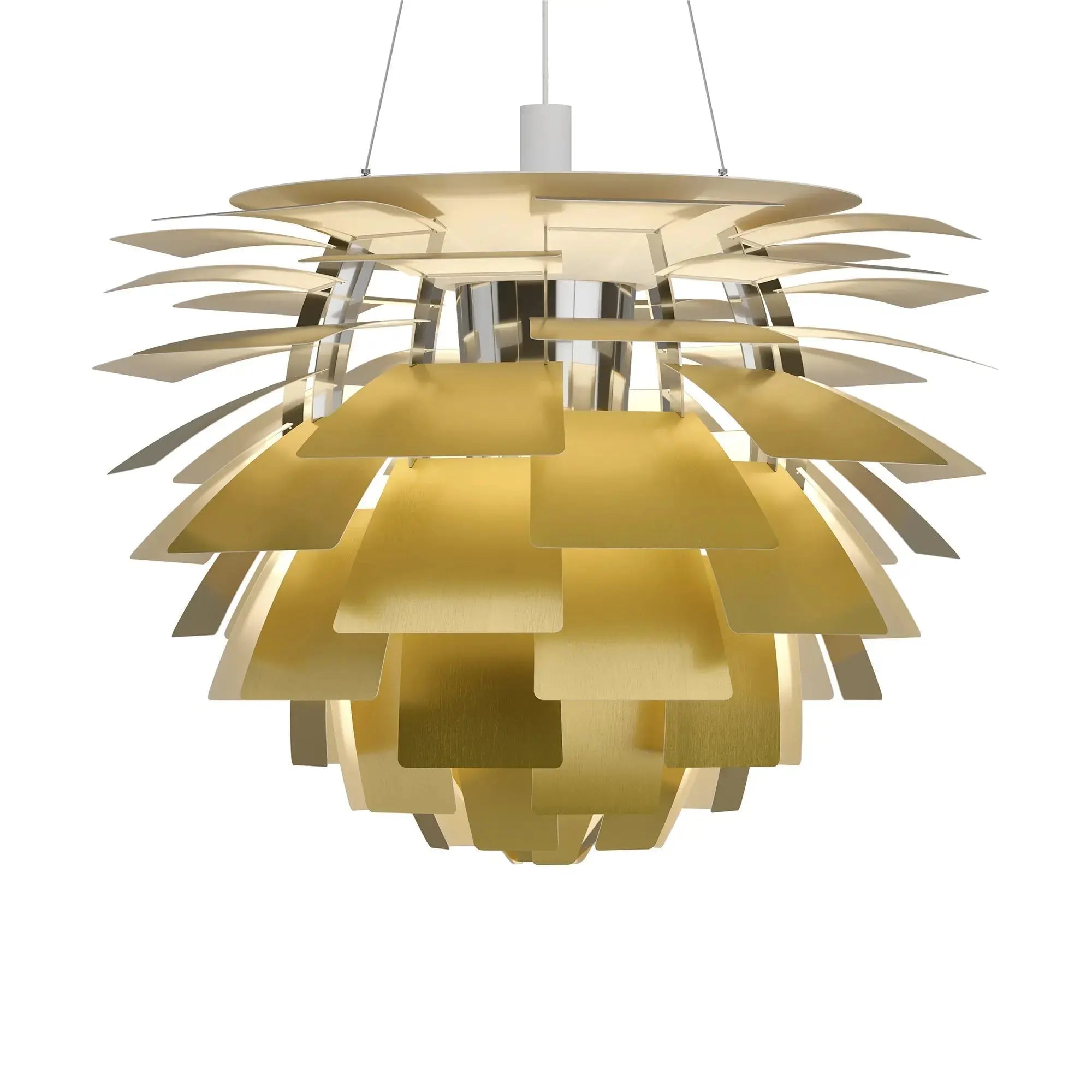 Louis Poulsen PH Artichoke riippuvalaisin Ø84cm messinki Louis Poulsen