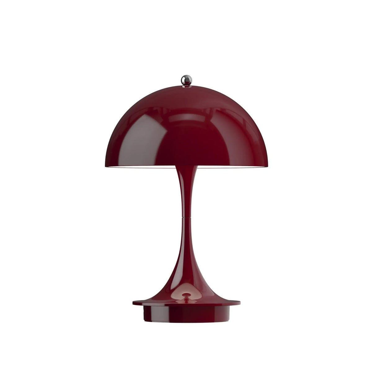 Louis Poulsen Panthella 160 Portable V3 pöytävalaisin burgundinpunainen Louis Poulsen