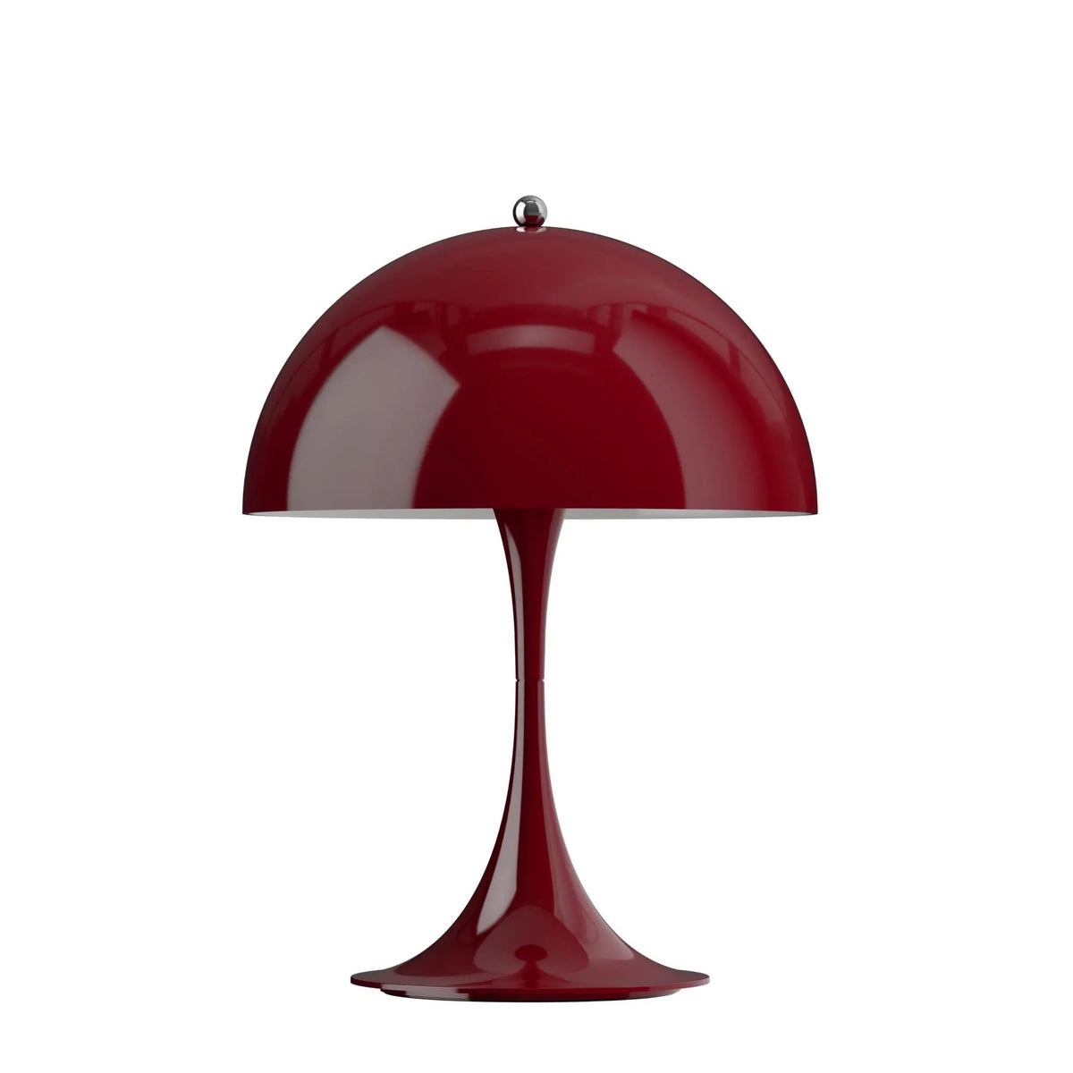 Louis Poulsen Panthella 250 Portable pöytävalaisin burgundi Louis Poulsen