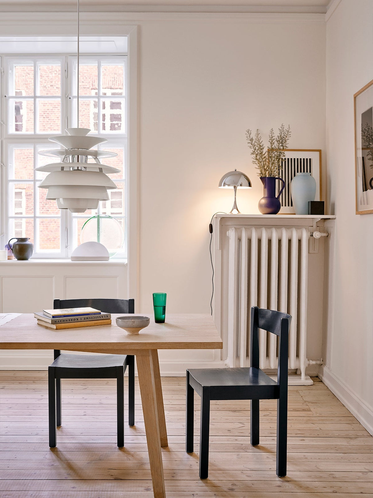 Louis Poulsen Panthella Mini pöytävalaisin kromi - Laatukaluste