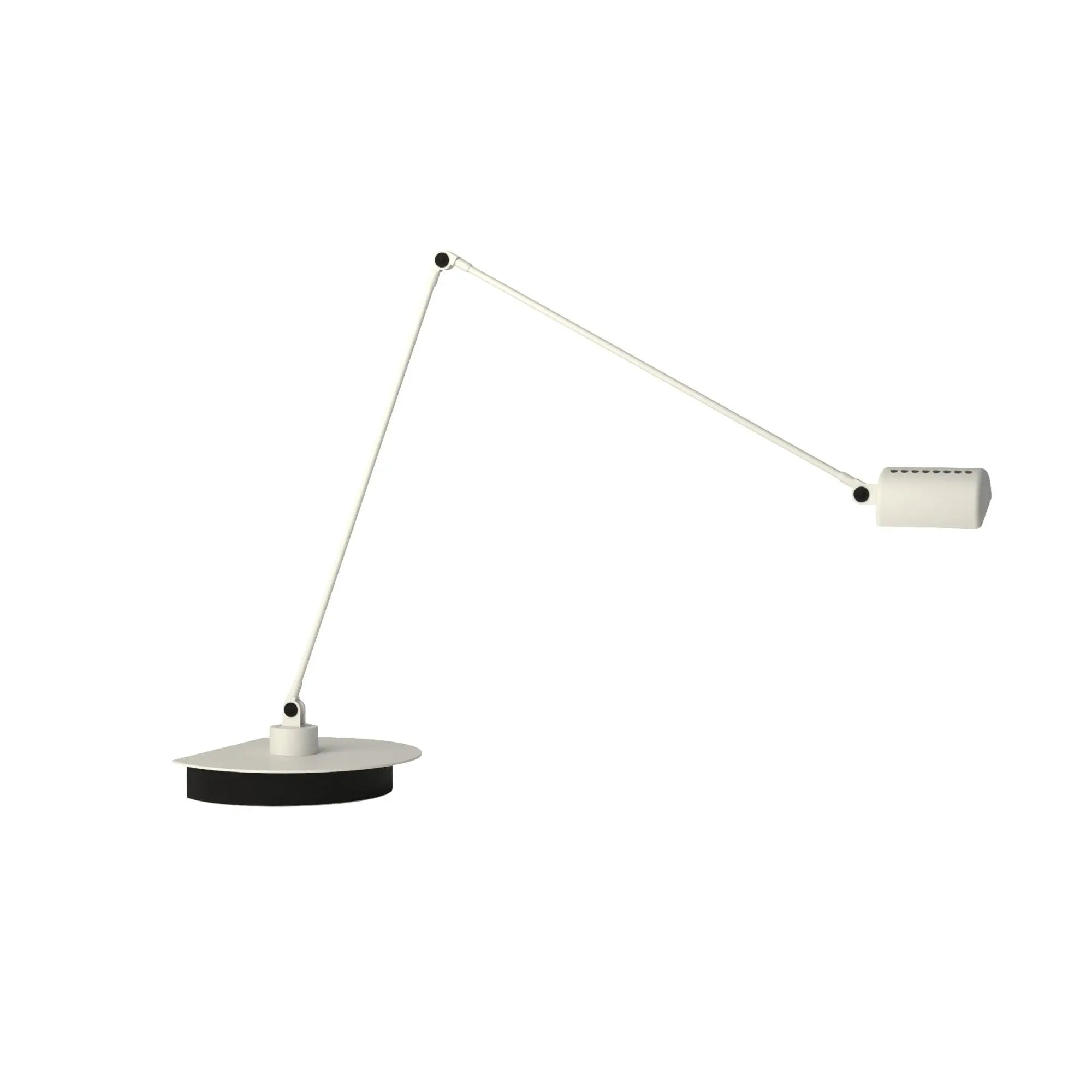 Lumina Daphine Cloe pöytävalaisin mattavalkoinen Lumina