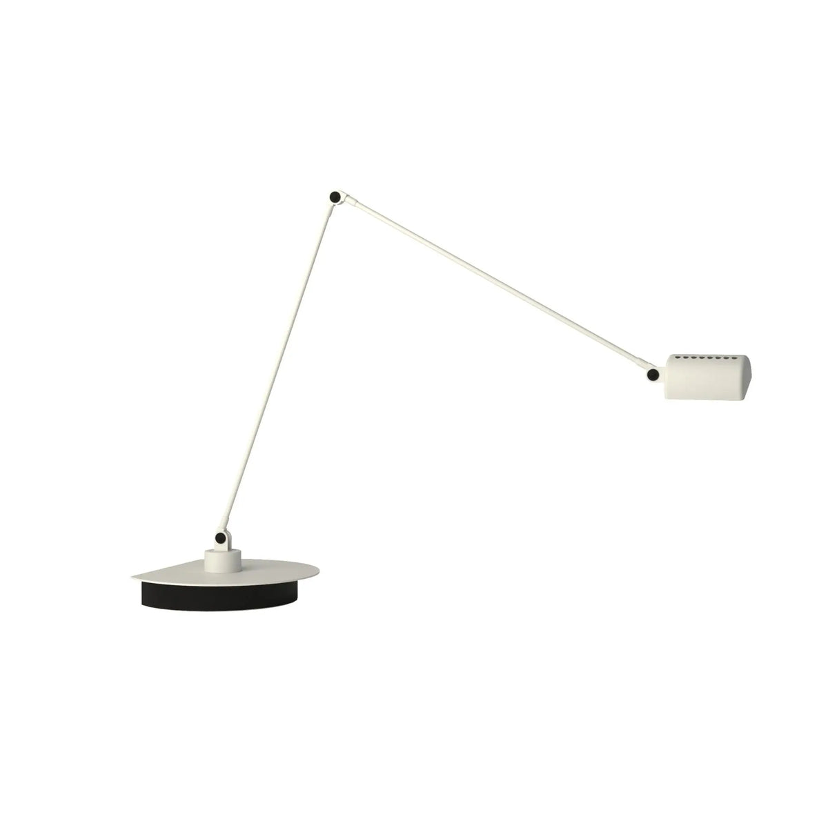Lumina Daphine Cloe pöytävalaisin mattavalkoinen Lumina