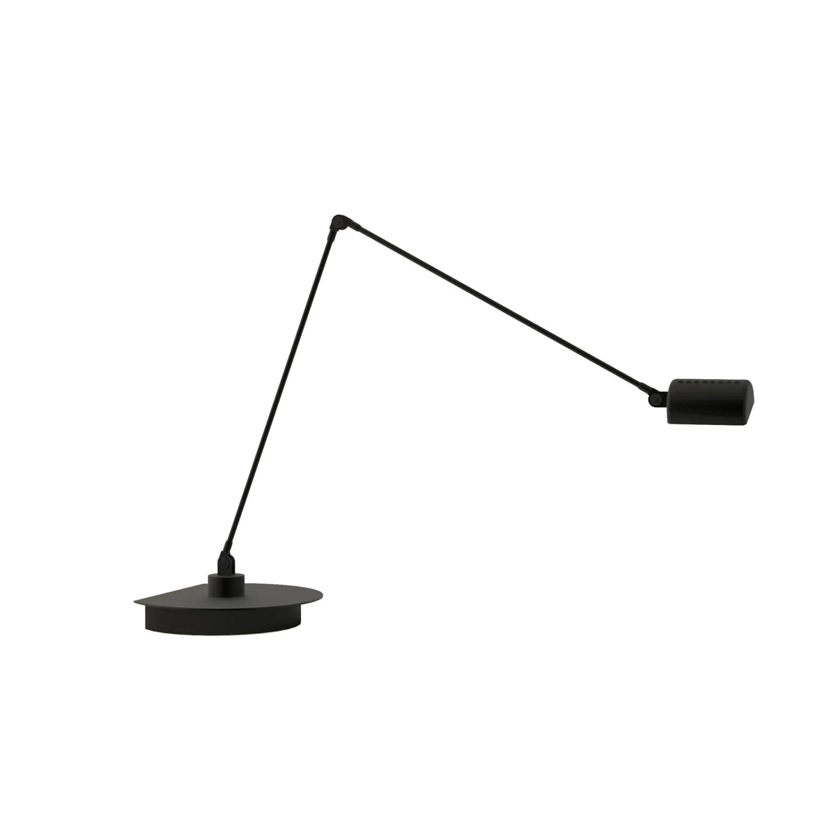 Lumina Daphine Cloe pöytävalaisin pehmeä musta Lumina