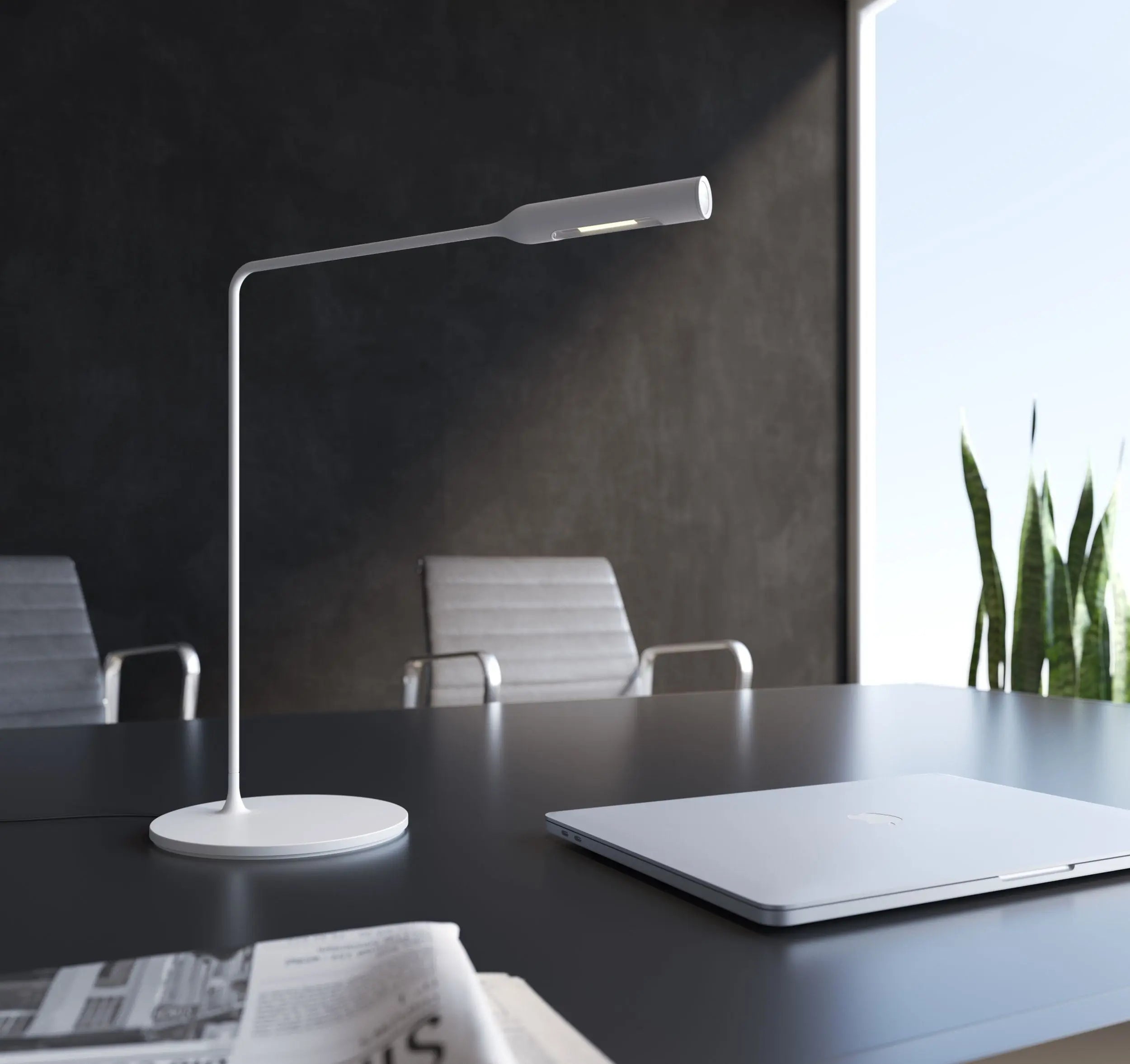 Lumina Flo Desk pöytävalaisin pehmeä musta Lumina