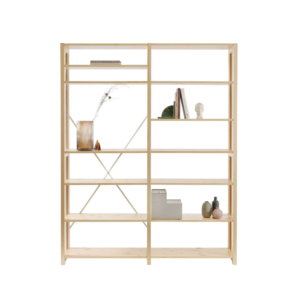 Lundia Classic 208x165 hyllykkö mänty Lundia