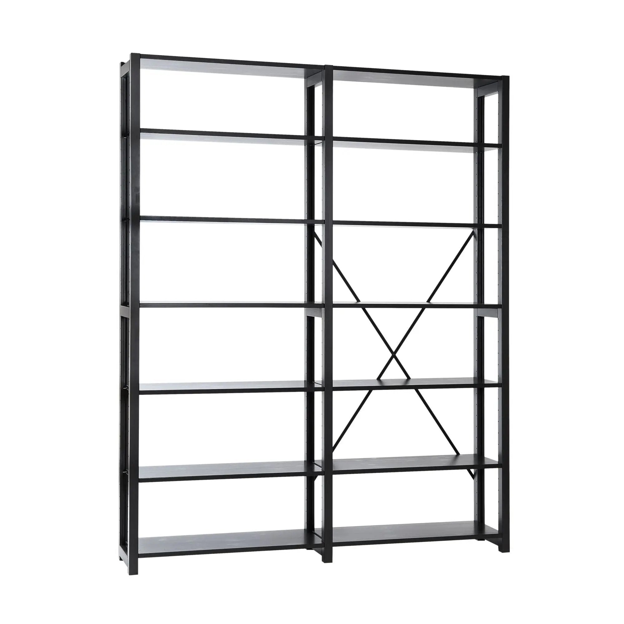 Lundia Classic 208x165 hyllykkö musta Lundia