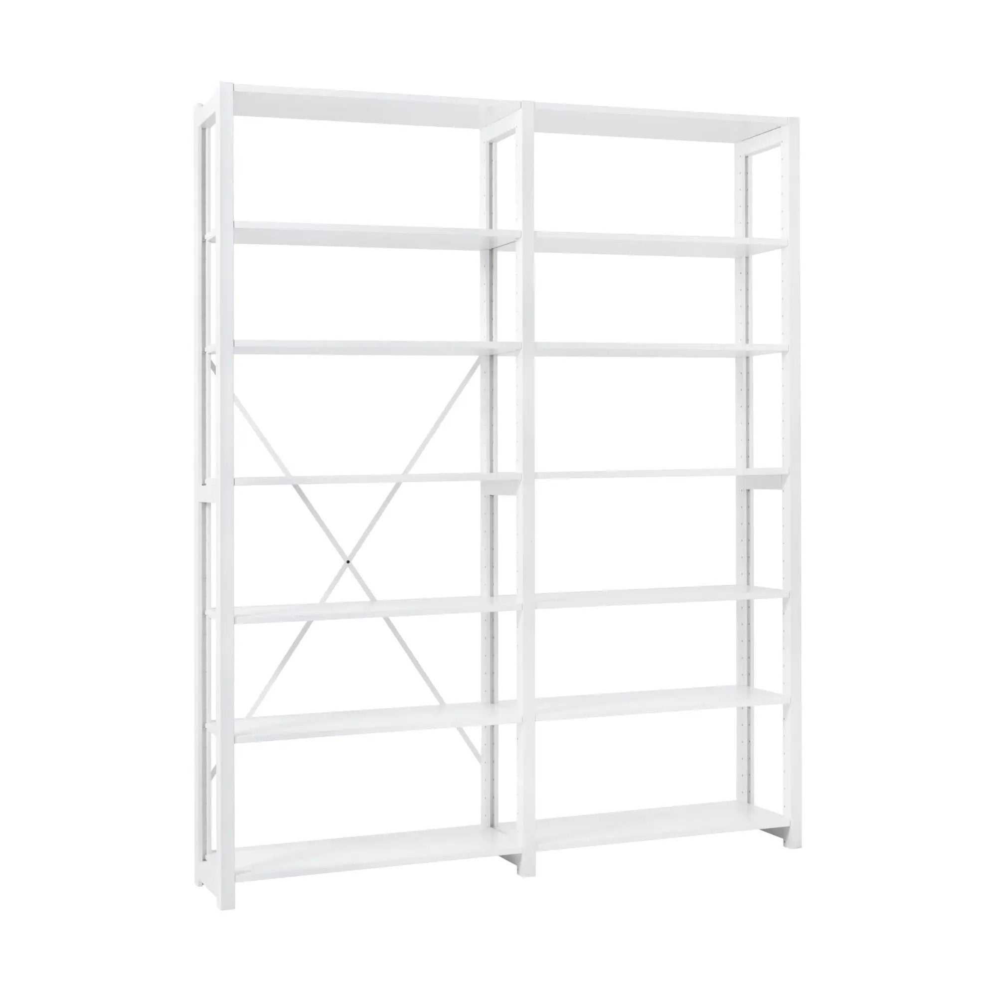 Lundia Classic 208x165 hyllykkö valkoinen Lundia