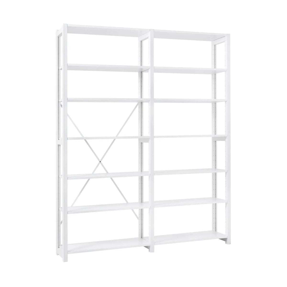 Lundia Classic 208x165 hyllykkö valkoinen Lundia