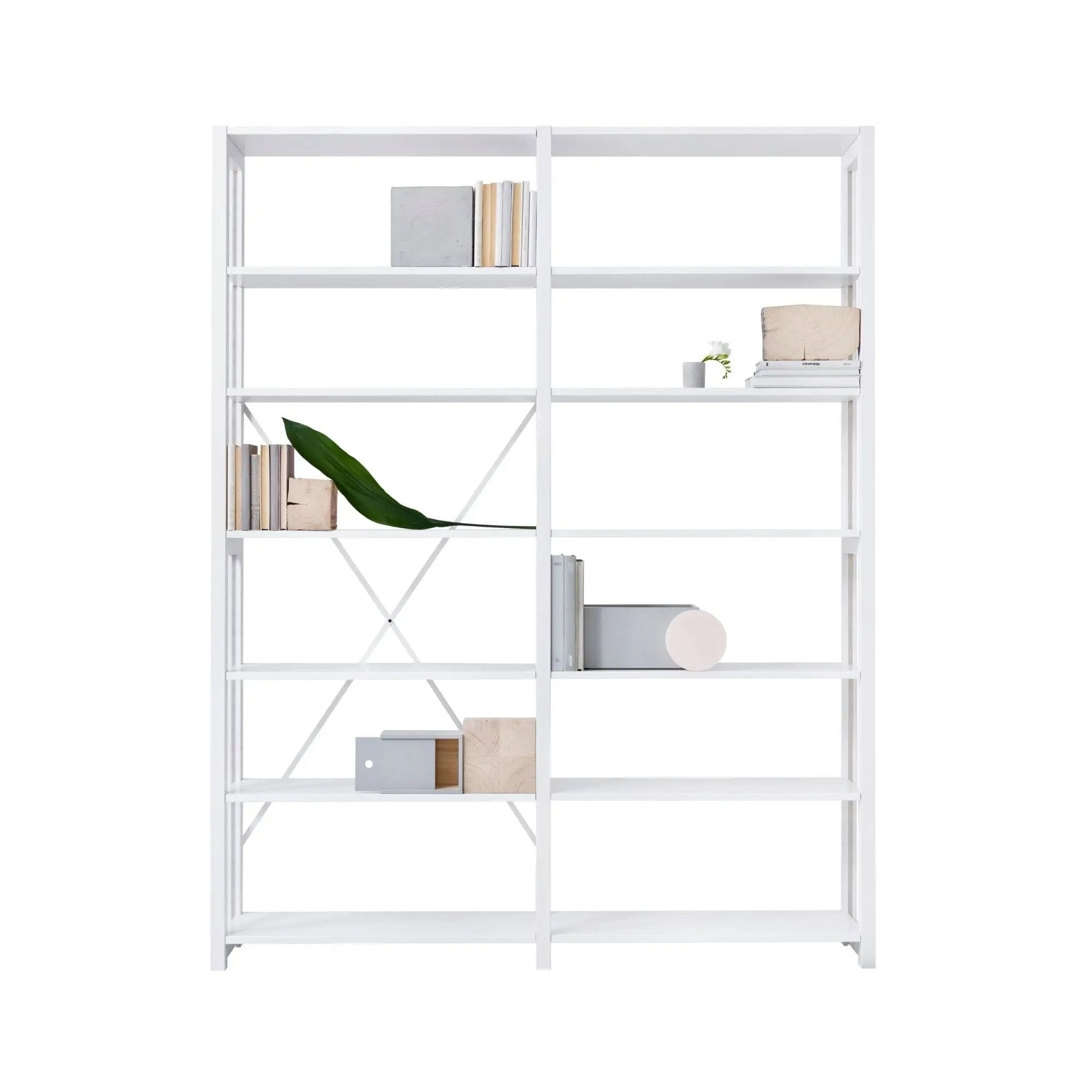 Lundia Classic 208x165 hyllykkö valkoinen Lundia