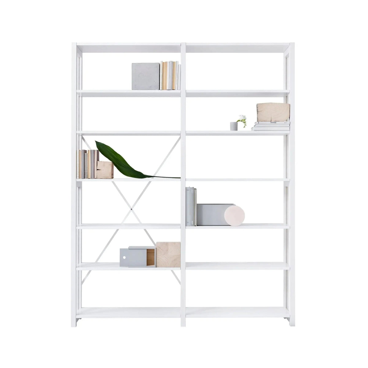 Lundia Classic 208x165 hyllykkö valkoinen Lundia