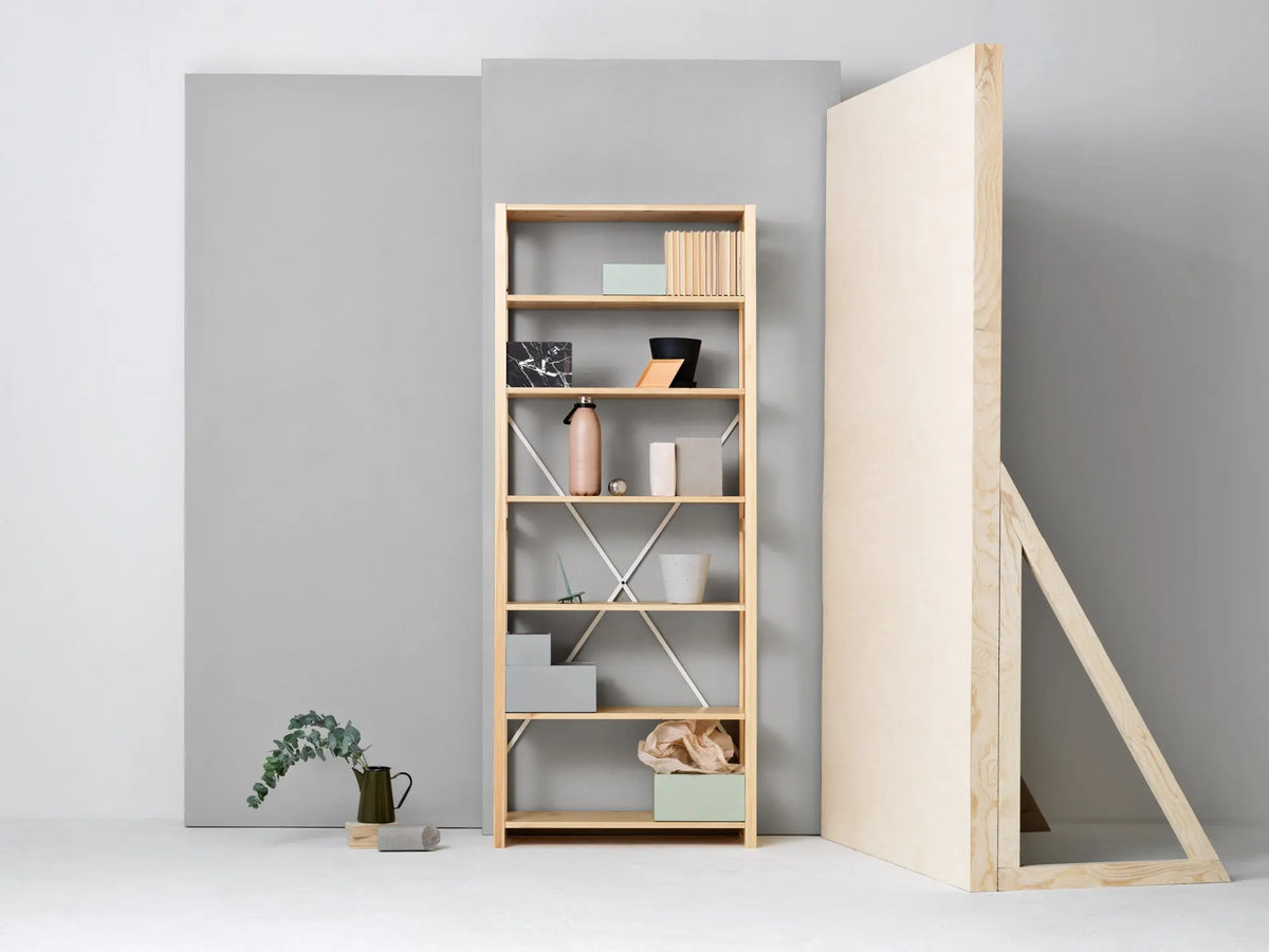 Lundia Classic 208x84 hyllykkö mänty Lundia