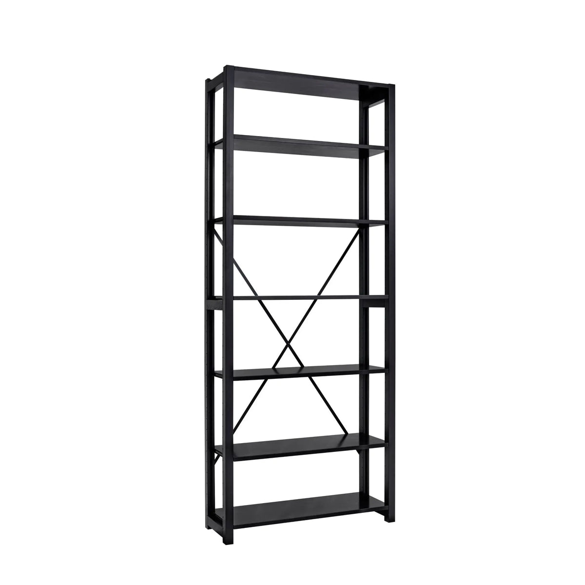 Lundia Classic 208x84 hyllykkö musta Lundia