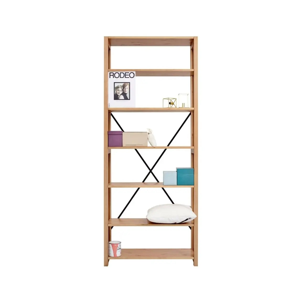 Lundia Classic 208x84 hyllykkö ruskea Lundia