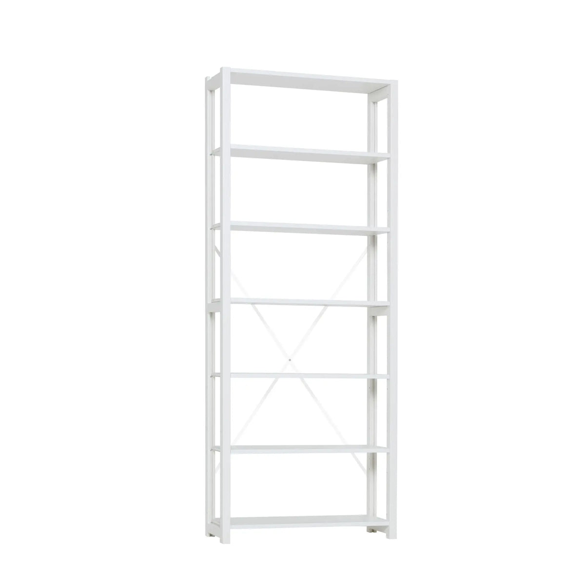 Lundia Classic 208x84 hyllykkö valkoinen Lundia