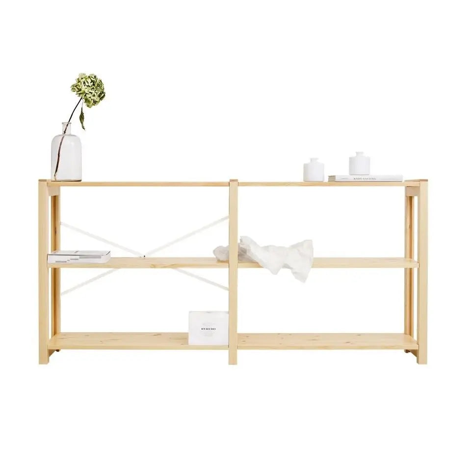 Lundia Classic 78x164 hyllykkö mänty Lundia