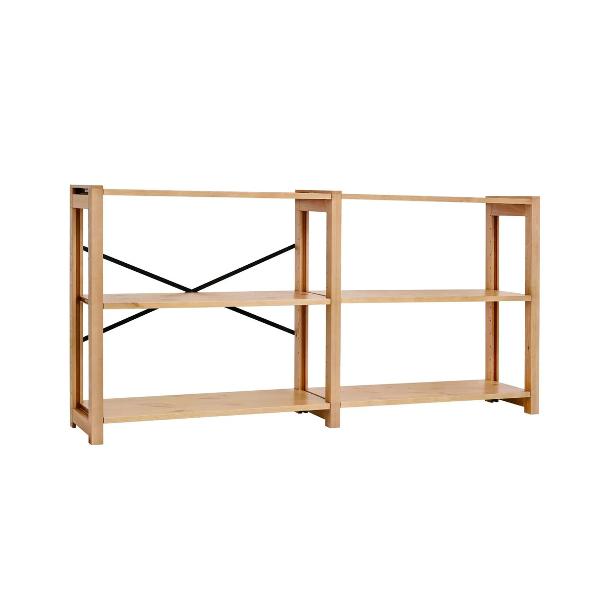 Lundia Classic 78x164 hyllykkö ruskea Lundia