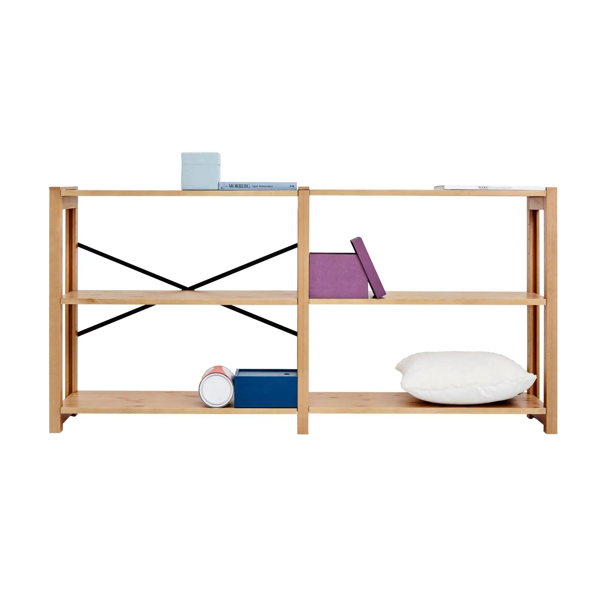 Lundia Classic 78x164 hyllykkö ruskea Lundia