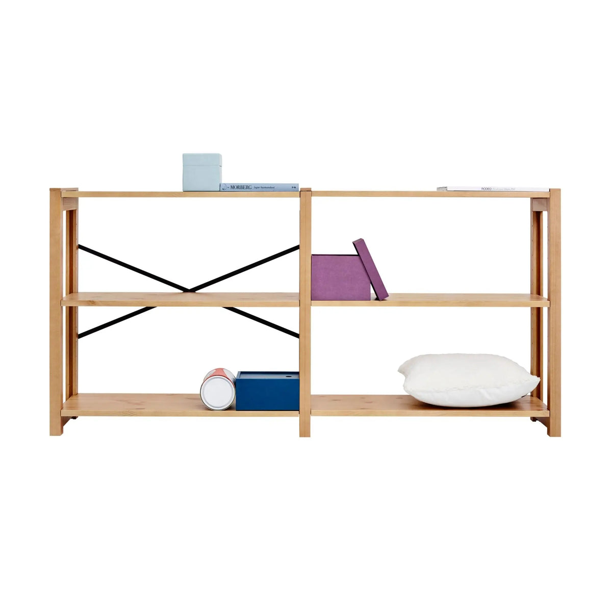 Lundia Classic 78x164 hyllykkö ruskea Lundia