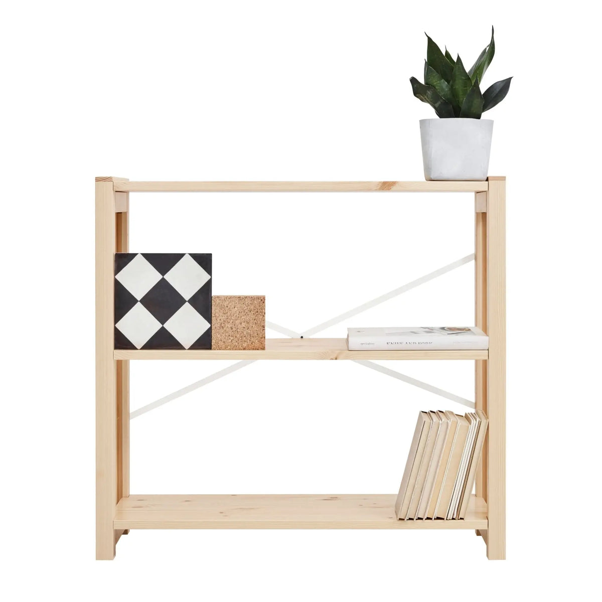 Lundia Classic 78x84 hyllykkö mänty Lundia