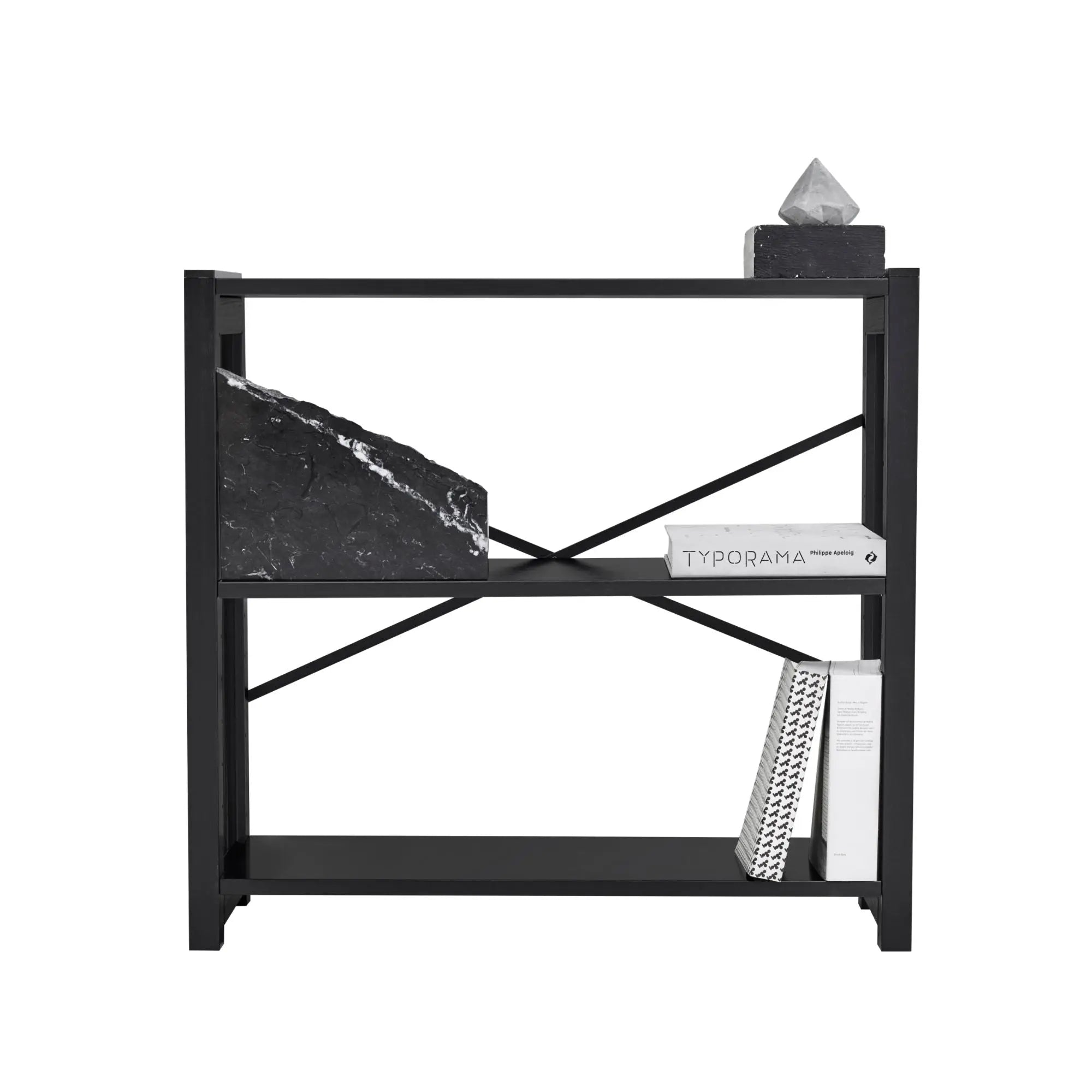 Lundia Classic 78x84 hyllykkö musta Lundia