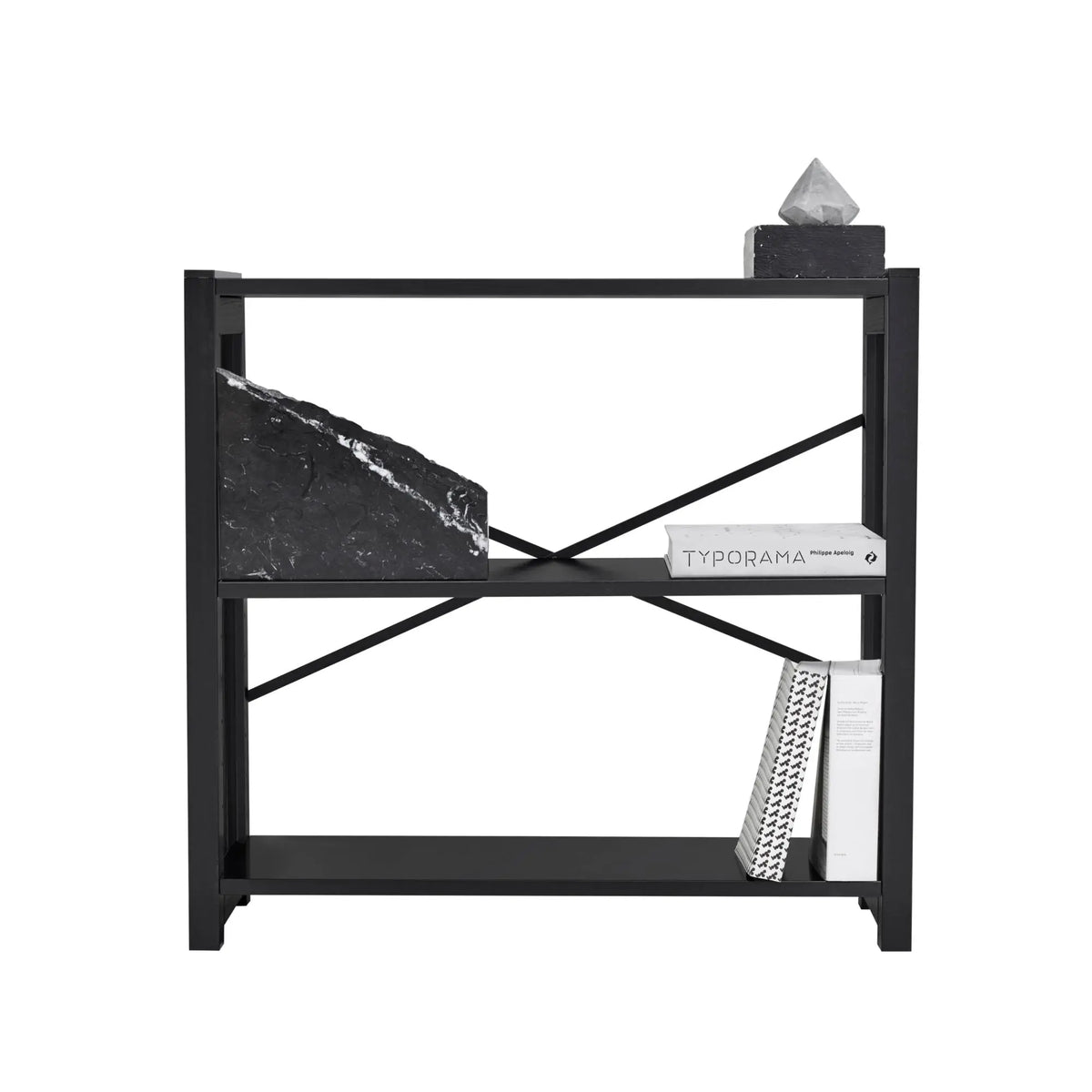 Lundia Classic 78x84 hyllykkö musta Lundia