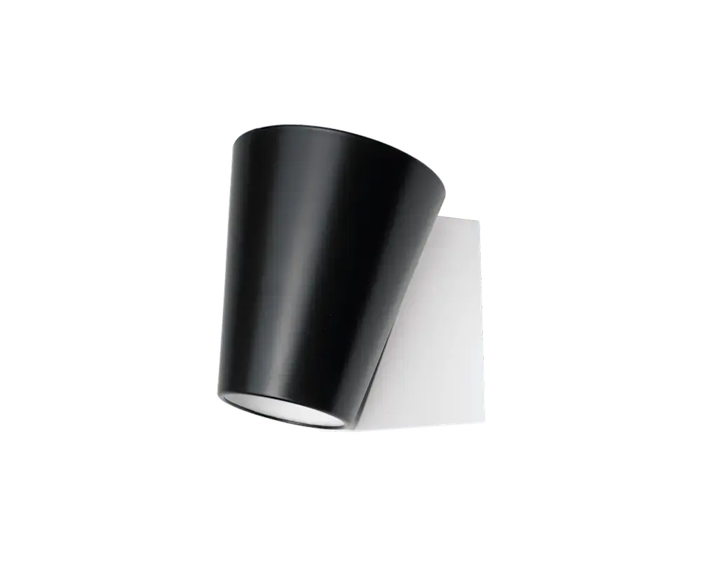 Lundia Liekki seinävalaisin musta - Laatukaluste