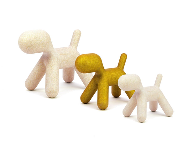 Magis Puppy L Limited Edition valkoinen glitter - Laatukaluste