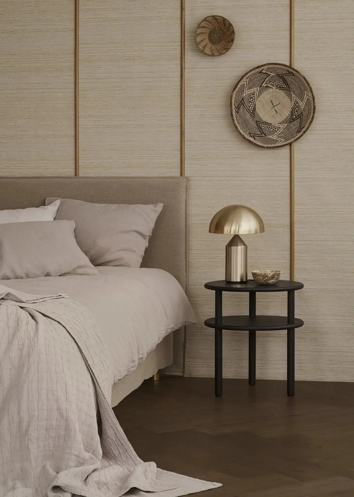 Matri Aava päiväpeitto 160x260 sand - Laatukaluste