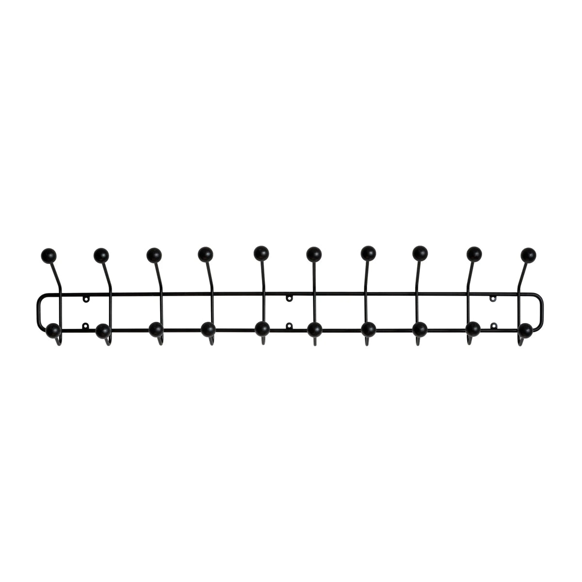 Maze Bill Horizontal L naulakko musta - Laatukaluste