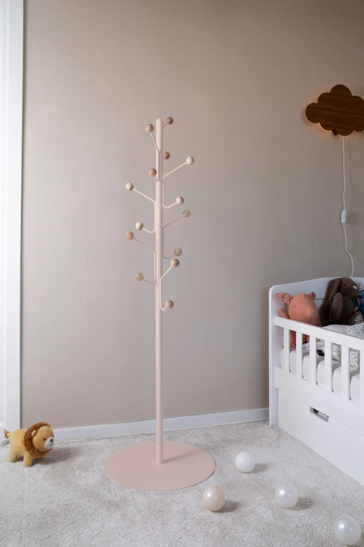 Maze Bill Junior lattianaulakko vaaleanpunainen Maze