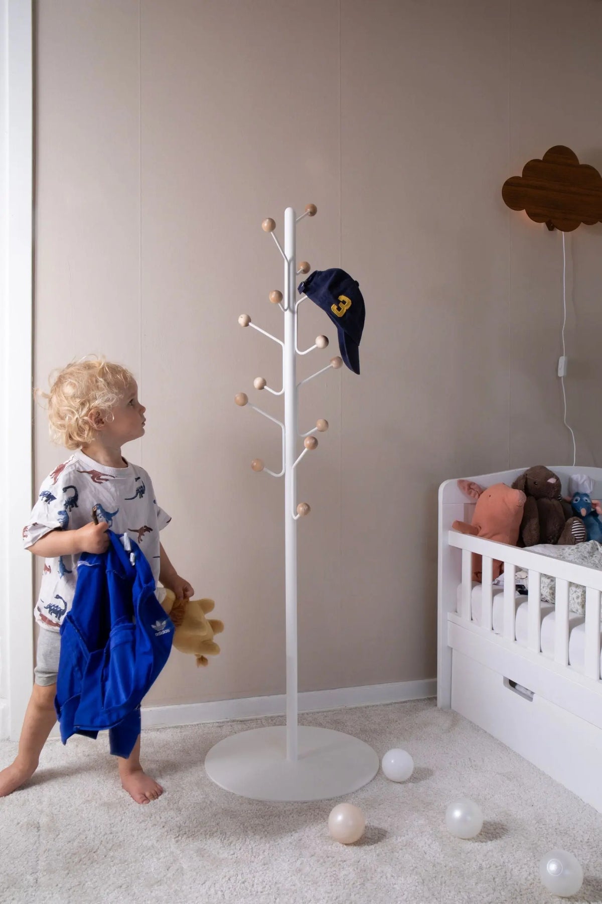 Maze Bill Junior lattianaulakko vaaleanpunainen Maze