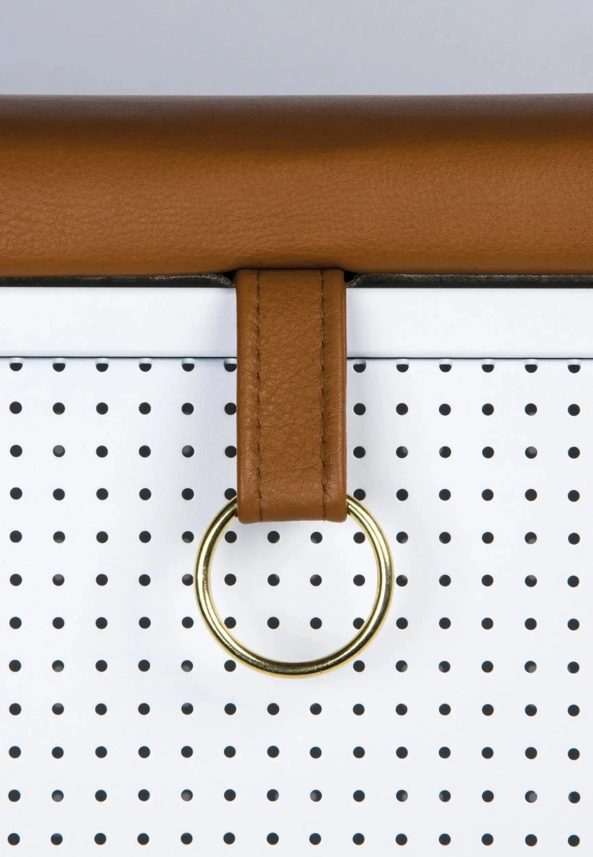 Kopio: Maze Frank säilytyspenkki valkoinen/konjakki Maze