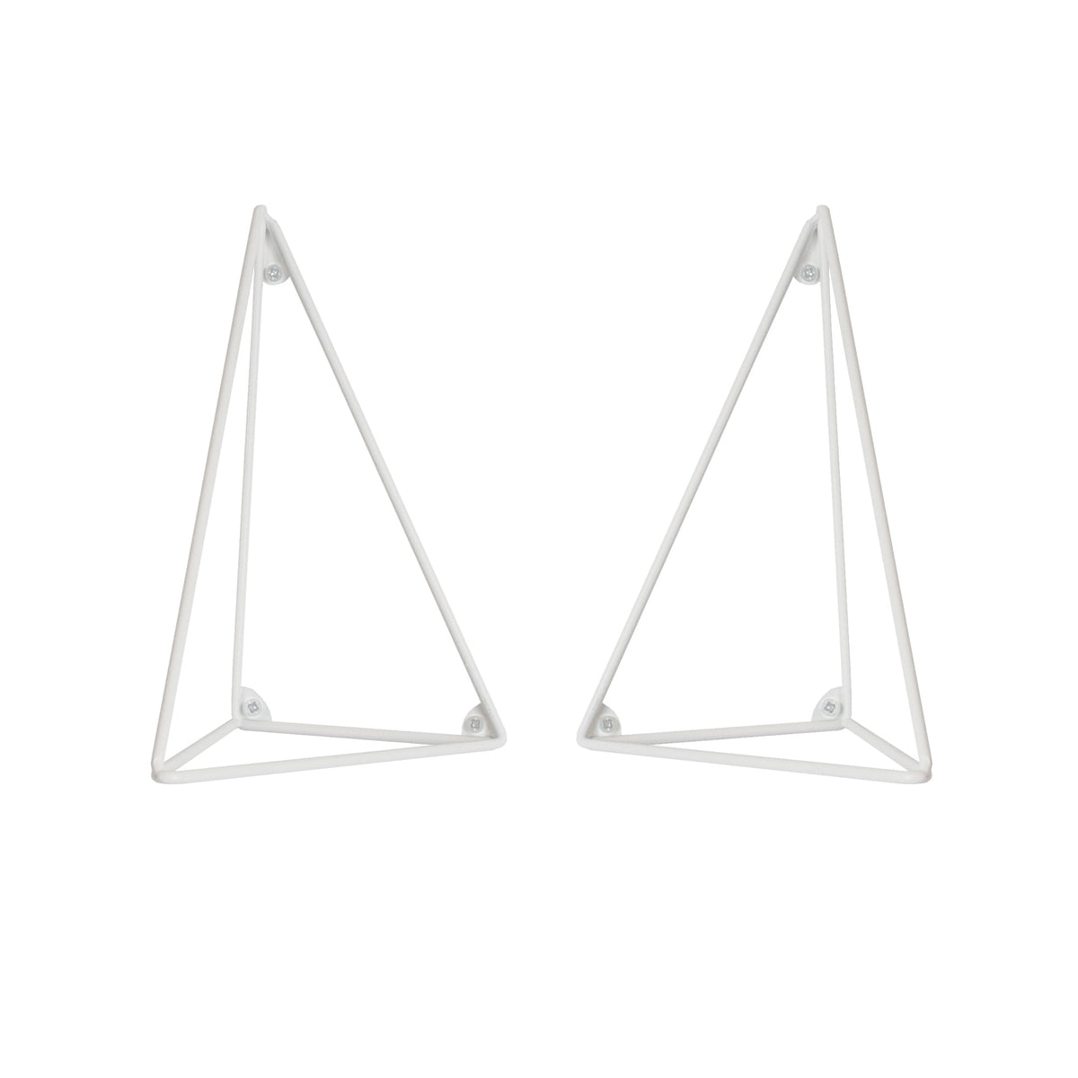 Maze Pythagoras hyllynkannatin 2kpl valkoinen - Laatukaluste