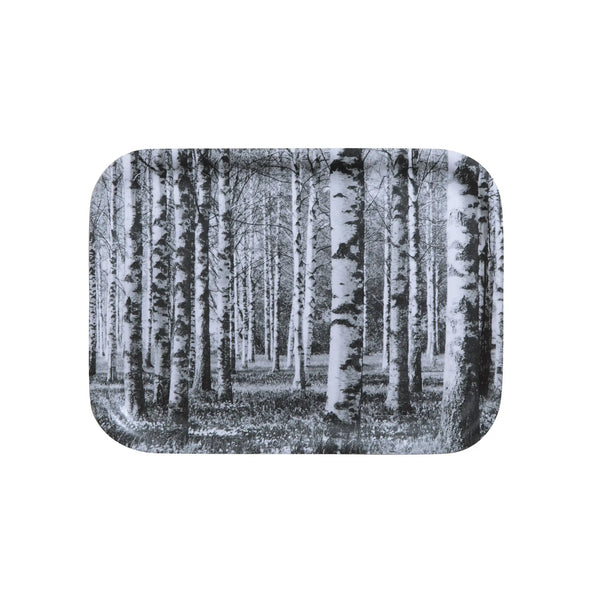 Miiko Koivumetsä tarjotin 27x20 mustavalkoinen - Laatukaluste