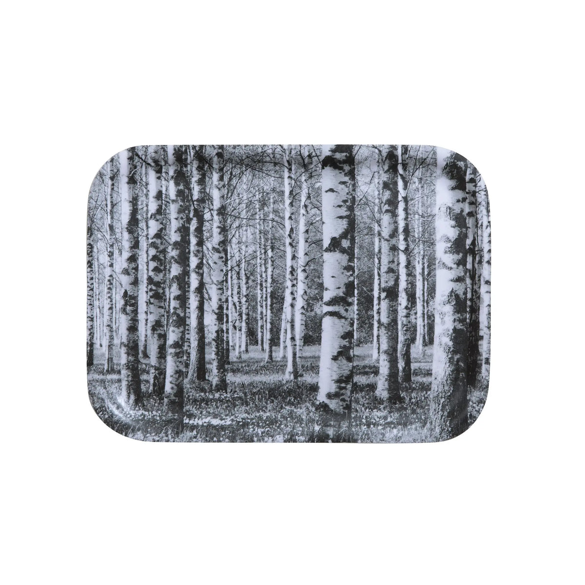 Miiko Koivumetsä tarjotin 27x20 mustavalkoinen - Laatukaluste