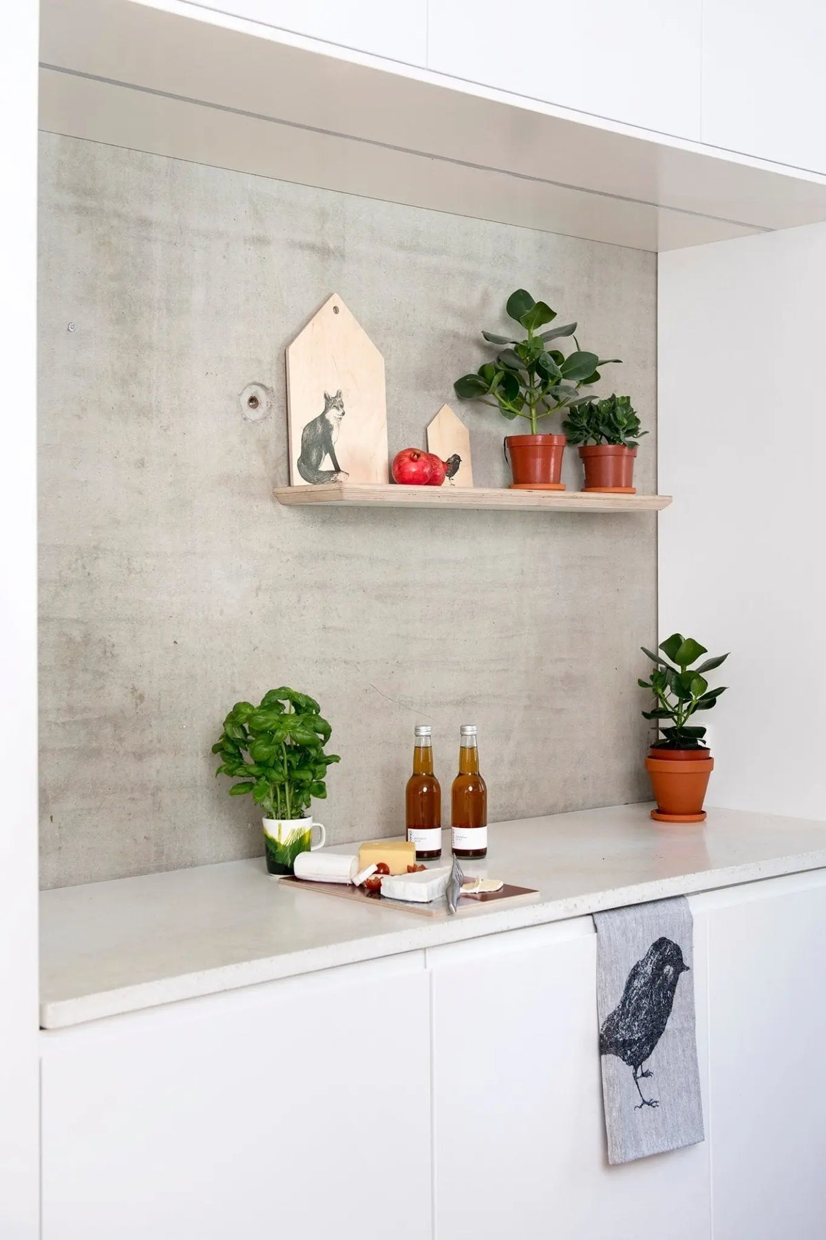 Miiko Pikkulintu keittiöpyyhe 45x55 cm - Laatukaluste