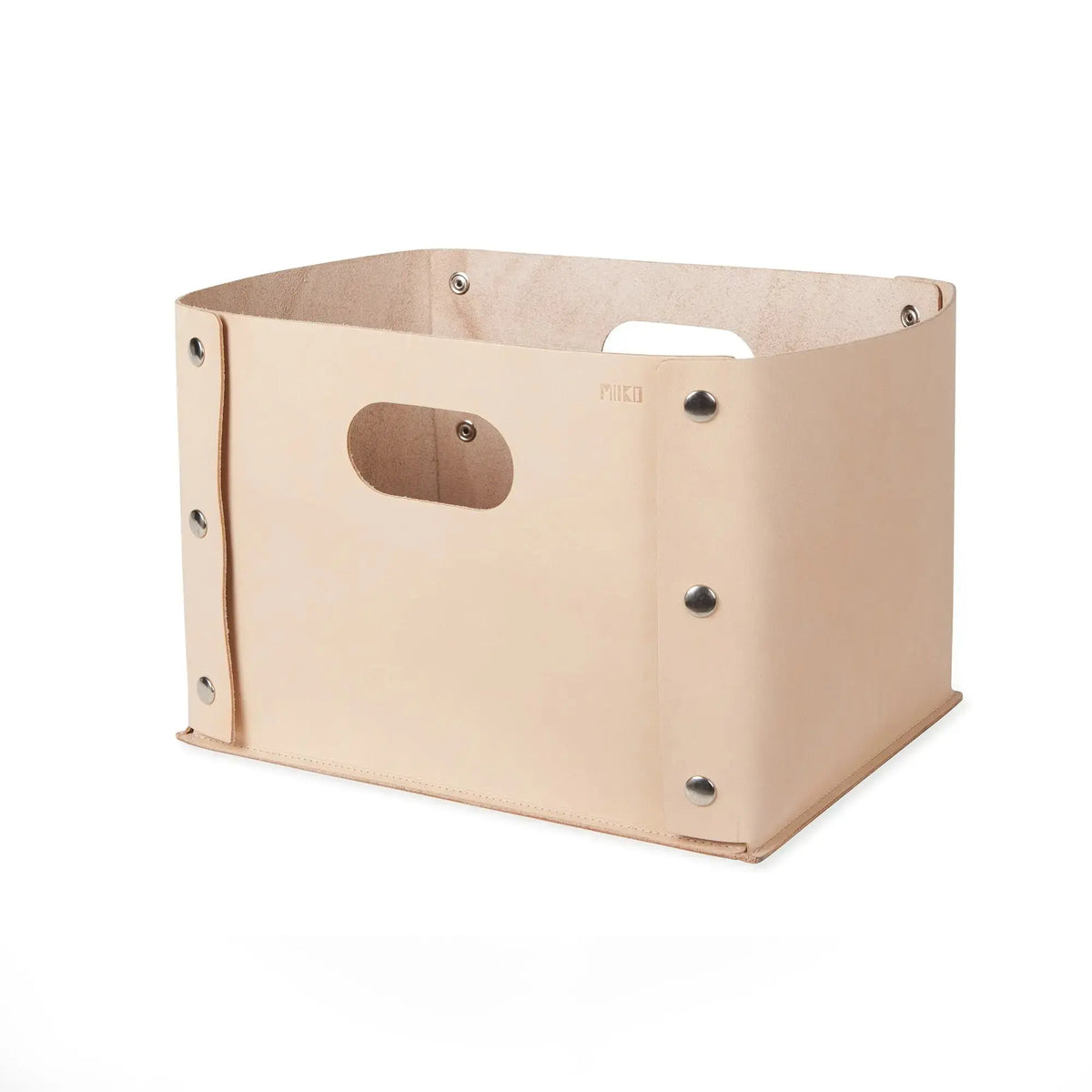 Miiko Parkki nahkakori vaalea - Laatukaluste