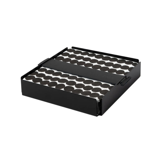 Miiko Servettiteline iso musta - Laatukaluste