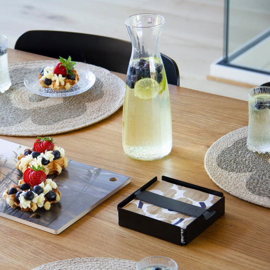 Miiko Servettiteline iso musta - Laatukaluste