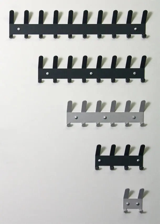 Monena Clip 8 naulakko tummanharmaa - Laatukaluste