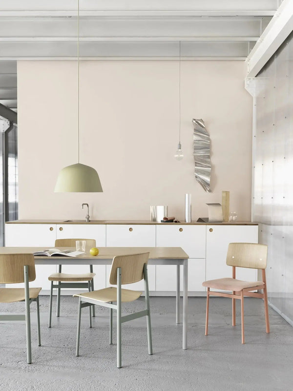 Muuto Ambit riippuvalaisin Ø40 beige-vihreä - Laatukaluste