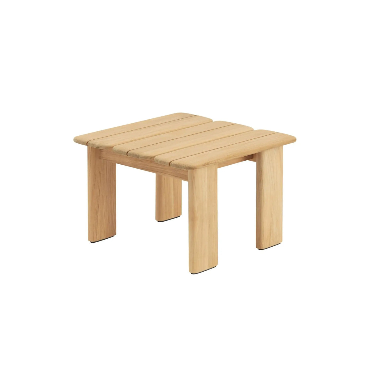 Muuto Assemble sohvapöytä 55x55 tiikki Muuto