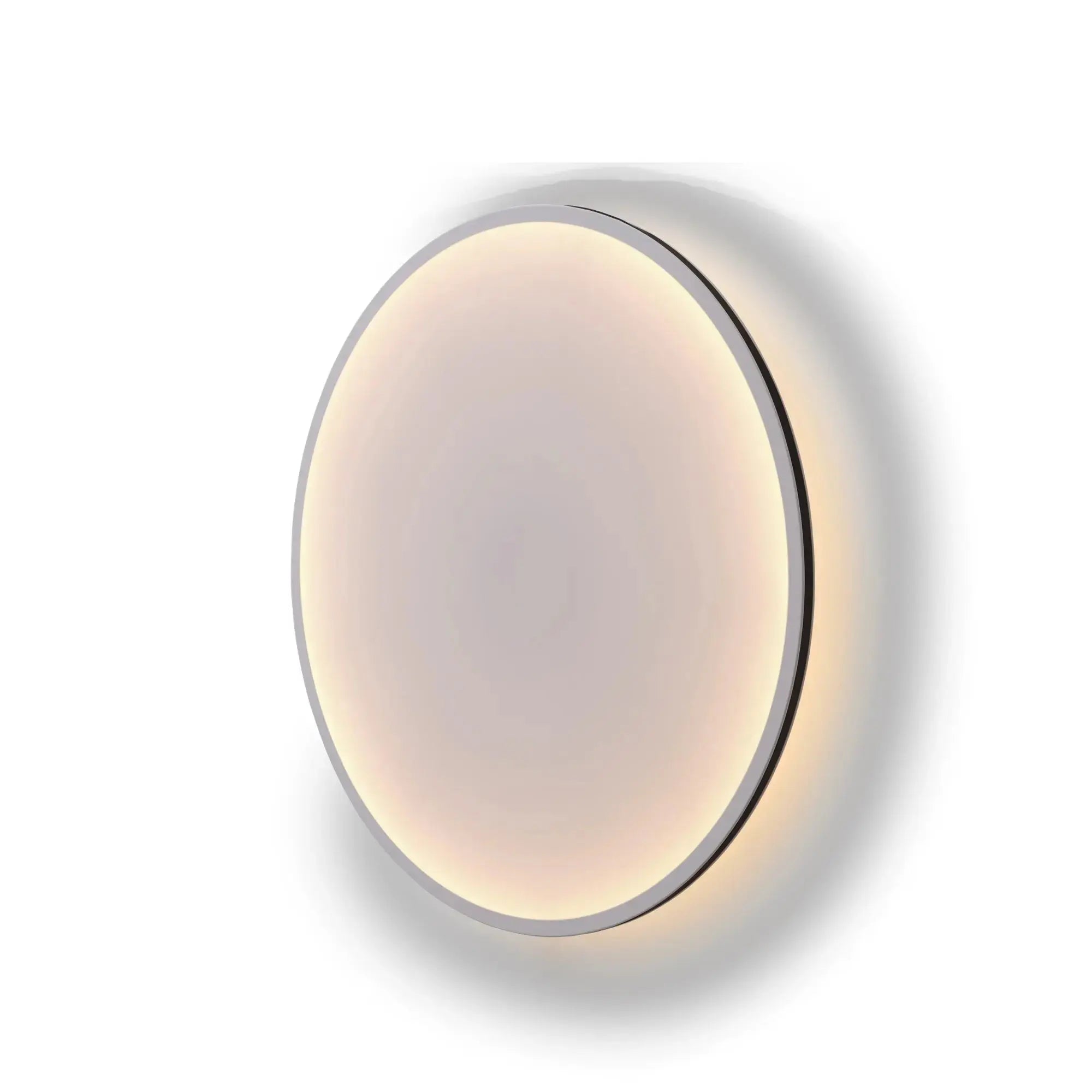 Muuto Calm seinävalaisin Ø90 kiinteä valkoinen/musta Muuto