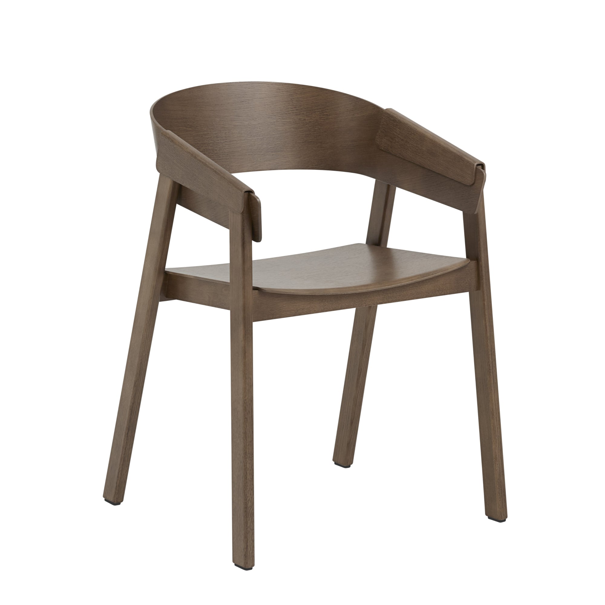 Muuto Cover käsinojatuoli tummanruskea - Laatukaluste