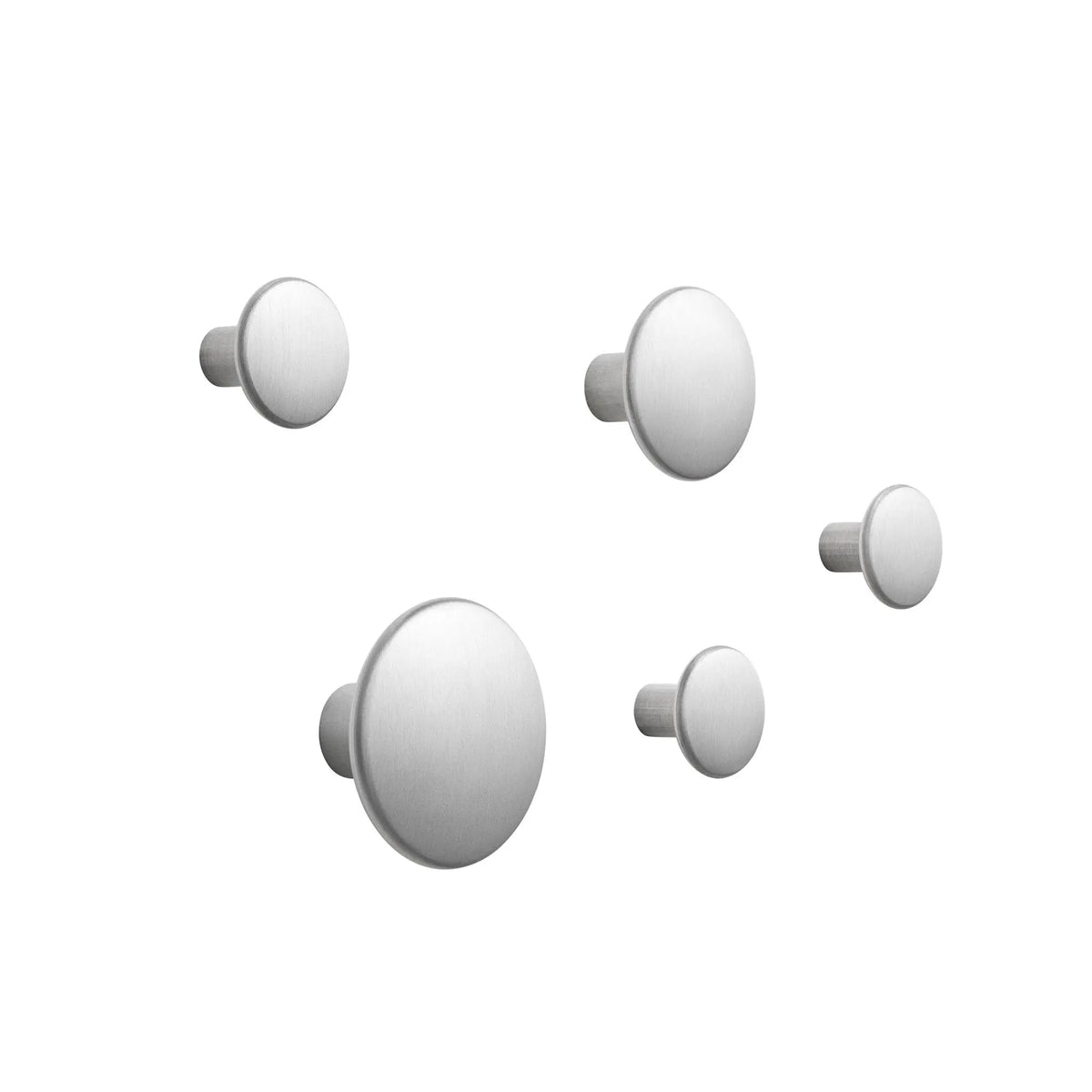 Muuto Dots Metal ripustin 5 kpl - Laatukaluste